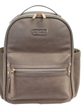 Itzy Ritzy - Itzy Mini™ Diaper Bag Backpack || Taupe